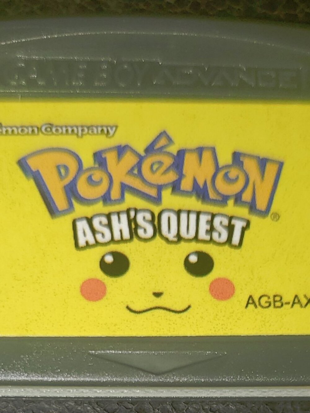 Pokemon Ash's Quest GBA ROM Hack Game Gameboy Advance